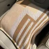 Designer Luxury Pillowcase Real Wool Cashmere Cushion Cover 3 kleuren groot formaat 50*50 cm bewegwijzering CushionCover Classic Patroon voor binnensteun naar buitenauto