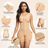 Women's Shapers Mesh Long-Breasted Lace Body Shaper Shapewear Compression Slimming Girdle Woman Flat Stomach Lace Shaper Skims Shorts Bodyshaper 230612