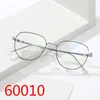 60010 New Eyeglasses Frame Anti Blue Light Myopia Eyeglasses Frame Frameless Men's Business Fashion Punk Cross Flower Style