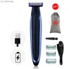 Shaver Barbeador Eletrico The Eletrico Razor Head Trimmer Machine Trimmer For The Beard Shaving Washable Trimmer Edges L230523