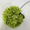 Flores decorativas 5 pçs cabeças de hortênsias artificiais plantas falsas de seda presente de dia dos namorados buquês de casamento decoração de festa em casa