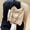 Wen's Same Lingge Chain Bag para mujer Otoño Nueva moda Bolso de mano versátil Bolso de gran capacidad para madre e hijo 70% Diseñador Outlet Oferta