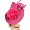 Bandana Dames Hoeden Caps Fascinators Tea Party Stof Hoofdband Bruid Hoofdtooi Vrouw Bruiloft