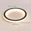 Ceiling Lights Nordic Round Aisle Lamp Led Dia 20/30 Cm Mounted Creative Kitchen Square Plafondlamp For Home Indoor