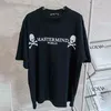 T-shirt da uomo di buona qualità 2023ss Mastermind World Fashion Camicia da uomo Oversize Skull Pattern Donna Streetwear T-shirt