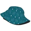 Bérets Fashion Teal Jellyfish Bucket Chaps Femmes hommes Place Sun Summer Fisherman Cap pêcheur