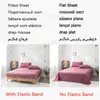 Bedding sets Bubble Yarn Fabric Soft Skin Friendly Duvet Cover Set Single Double Bedding Set Full Size Breathable Quilt Cover Set with Sheets Z0612