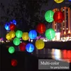 Veilleuses LED Lanterne Solaire Guirlande Lumineuse 30 Guirlande Fée Extérieure Pour Fête De Mariage Jardin Vacances De Noël