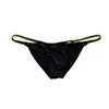 Mannen Badmode Sexy Heren Slips Ademend Ijs Zijde Bikini Slipje Laagbouw Mannelijke Strand Zonnen Tanga Cock Pouch onderbroek Plus Size