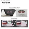 Polarking Brand New Polarized Sunglasses Transparent Frame Men Fashion Male Eyewear Sun Glasses Travel Fishing Oculos Shades L230523