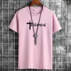 Mannen T-shirts Mannen T-shirts 2023 Zomer Mode Ronde Hals Man Kleding Harajuku Y2k Shirt Oversized Korte Mouw Tee punk Tops