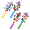 Party Decoration Handheld Portable Creative Funny Handbell Toys Educational Bells For Infant