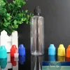 600pcs Pet Dondurucu Şişesi 100 ml E için 100 ml Plastik Boş Şişeler Güvenli Çocuk geçirmez Kapaklar İnce Tip Dökme Stok Basit