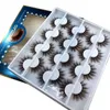 Herramientas de maquillaje HBZGTLAD 12 pares 3D Mink Lashes Pestañas postizas naturales Volumen dramático Extensión de pestañas postizas Seda 230612