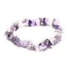 Bracelet en pierre naturelle guérison perles de cristal Bracelet gravier perlé brin accessoires de mode pour hommes femmes