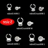 500pcs Disposable Microblading Pigment Glue Rings Tattoo Ink Holder S/M/L Eyebrow Makeup Accessories Eyelash Extension Glue Cups Wcklh