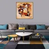 Colorful Abstract Music Painting on Canvas Hot and Sassy Art Unique Handcrafted Artwork Home Decor