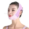 Ansiktsmassager Slantband Minska dubbla haklyft V -klistermärken Anti Bandage för Belt Mask Lift Oval 230613