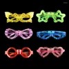 Party Decoratie Led Bril Volwassen Carnaval Cosplay Maskerade Rekwisieten Accessoires Voor Haar Festival Lichtgevende Feestelijke Neon Kinderen Speelgoed