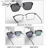 New Polarized Clip On Sunglasses Men Women Driving Change Color Sun Glasses Photochromic Clip Goggles Night Vision Uv Oculos L230523