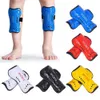 Elbow Knee Pads 1Pair AdultKid Soccer Training Crashproof Calf Protectior Leg Sleeves Children Teens Football Protege Tibia Safety Shin Guards 230613