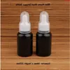 30 st /parti marknadsföring tom 50 ml plast svart droppar flaska kvinnor kosmetisk container 50cc påfyllningsbar förpackning provtest Pothood Qty Rlus