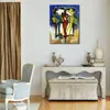 Abstract Landscape Canvas Art Colors in Motion Oil Painting Handmade Impressionistic Artwork