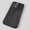 Ring telefonfodral Twill Frosted X Carbon Fiber Soft Shell Icke-halk Enkel Pure TPU Anti-Fall Protective Back Cover för iPhone 14 Pro Max 13 12