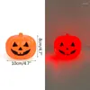 Party Decoration 1pc S/M/L Halloween Pumpkin Lantern Horror Led Night Light Artificial Lamp For Happy Home Bar Ornament