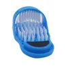 Scrubbers 1Pcs Plastic Bath Shower Feet Massage Slippers Bath Shoe Brush Foot Washing Device Spa Removal Of Dead Skin Foot Care Tools