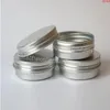 50 x 30 g aluminium burk 30 gram metallkräm 1 oz silver tenn g kosmetisk containerergood llsfc