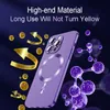 Magnetic phone cases for iPhone 14 12 13 pro max 14plus 11 11Promax 12PRO TPU Electroplated Soft case with lens film