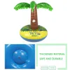 Floats Tubes PVC Beverage Durable Coconut Game Inflatable Floating Cup Holder Lightweight Safe and Easy to Install Swimming Pool P230612