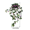 Decoratieve Bloemen Kunstmatige Guirlande 3.28 FT Bloemen Decor Bruiloft Decoratie Zijden Bloem Rotan Voor Thuis Opknoping Party