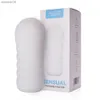 YEAIN Flesh With Ball Massager Vagina Real Pussy Sex Masturbation Adult Toys Male Masturbator Cup For Men Silicone Product L230518
