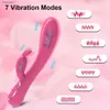 Potężny królik wibrator dildo żeńskie stymulator łechtaczki Silikon Got Massager Sex Toys Doross Towar dla kobiet L230518