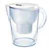 1 st rent vattenfilter dricksvattenkanna, 3,5L/118 oz vattenfilter, tritan BPA gratis, tar bort fluorid, klor, bly, kemikalier