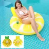 Flutuadores Tubos Anel de natação inflável para crianças adultos e bebês Cerca circular Espaço para jogos Banheiro Piscina Desenhos animados Praia flutuante Brinquedos de festa P230612