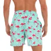 Men's Swimwear Soft Comfortable Quick Dry Summer Mens Siwmwear Beach Board Shorts Camouflage Printing Surf Bathing Drawstring Casual Swim Trunk 230612