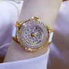 Zegarstka na rękę Diamond Watches Women 2023 Fashion Ceramic nadgarstka panie ze stali nierdzewnej zegarowy zegar Relogio feminino