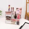 Storage Boxes Makeup Organizer Jewelry Container Make Up Case Brush Holder Organizers Box Clear Holders Rack