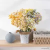 Dried Flowers Pcs/bunch Chamomile Daisy flowers home garden decoration fake flores artificiales outdoor