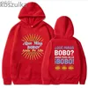 2022 Divertente Qu Mirs Bobo Felpa con cappuccio e Pa' All Qu Miras Bobo Que Miras Bobo Felpa Autunno Inverno Unisex Tenere in caldo Pullover L230520