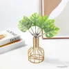 Gedroogde bloemen 1PC Kunstmatige Schildpad Achterblad Planten Interieur Voor Diy Kamer Bruiloft Home Decor Kerstboom Decoratie