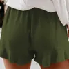 Damen-Shorts, lässig, einfarbig, unregelmäßiger Saum, bequeme lange Hosen, Sommer-Damen, kurzärmelig, lockere Straßenkleidung, Strumpfhosen, Cortos, neu, P230606