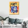 Contemporary Abstract Oil Painting on Canvas Quartet Artwork Vibrant Art for Home Decor