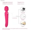 Verwarming AV Toverstaf Massage G-spot Vibrator Clitoris Stimulator Vrouwelijke Masturbatie Dildo Vibrator voor Vrouwen Oplaadbare L230518