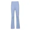 Spodnie damskie Capris Women Spodnie Modna Modna Kolor Pokręć Microcut Highwaist Elastyczne dno Casual 230609