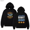 2022 Divertente Qu Mirs Bobo Felpa con cappuccio e Pa' All Qu Miras Bobo Que Miras Bobo Felpa Autunno Inverno Unisex Tenere in caldo Pullover L230520