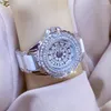 Zegarstka na rękę Diamond Watches Women 2023 Fashion Ceramic nadgarstka panie ze stali nierdzewnej zegarowy zegar Relogio feminino